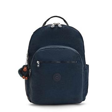 Kipling Seoul Extra Large 17" Laptop Ryggsäck Blå | SE 1392PJ